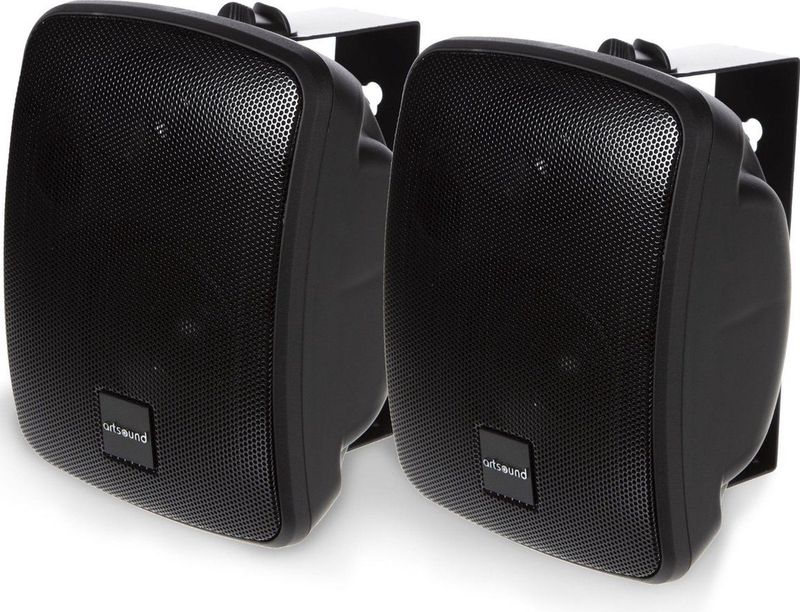 Artsound - ASW45.2 - Set van 2 Waterdichte Luidsprekers - Zwart - 2-Weg Hifi