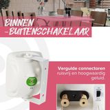 Artsound - ASW65.2 - Set van 2 Waterdichte Luidsprekers - Wit