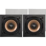Artsound - HPSQ525 - Inbouwspeaker - Wit - Zwart