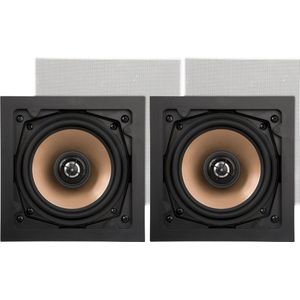 Artsound - HPSQ525 - Inbouwspeaker - Wit - Zwart