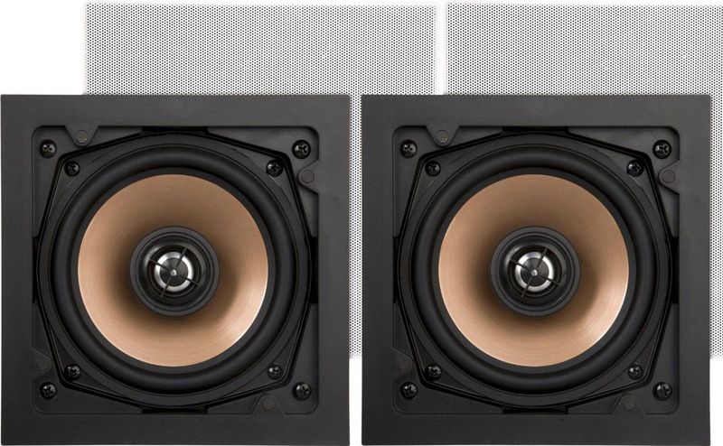 Artsound - HPSQ525 - Inbouwspeaker - Wit - Zwart