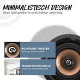 Artsound HPRO525 Inbouwspeaker Rond (1 Paar - 2 Stuks)