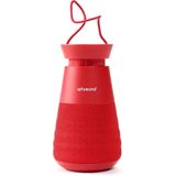 ArtSound lighthouse | draagbare bluetooth speaker met verlichting | rood