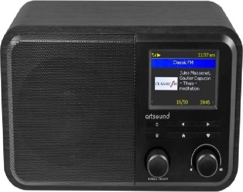 Artsound - R8 - DAB+ Internet Radio - Zwart - Compact
