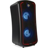 ARTSOUND PWR09 Draagbare Bluetooth Party Speaker, Aux In, Mic In, Zwart
