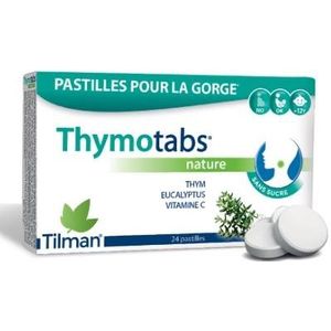Thymotabs - Fresh - Keeltabletten - Vitamine C - Xylitol