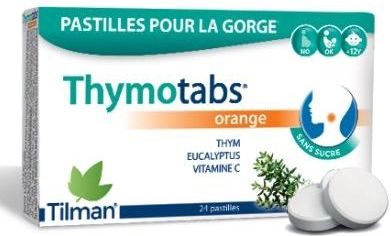 Tilman - Thymo Tabletten - Sinaasappel - 24 Zuigtabletten
