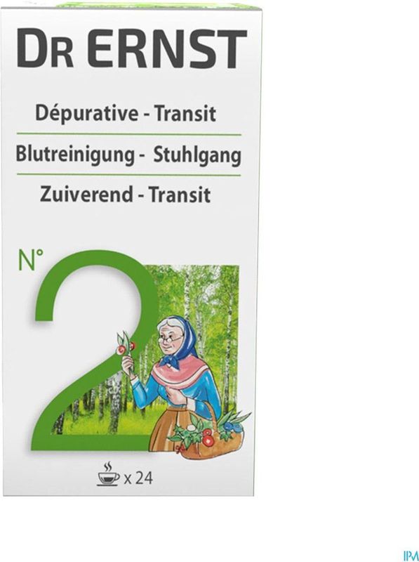 Dr.Ernst - N°2 - Zuiverende Kruidenthee - 20 Infuuszakjes