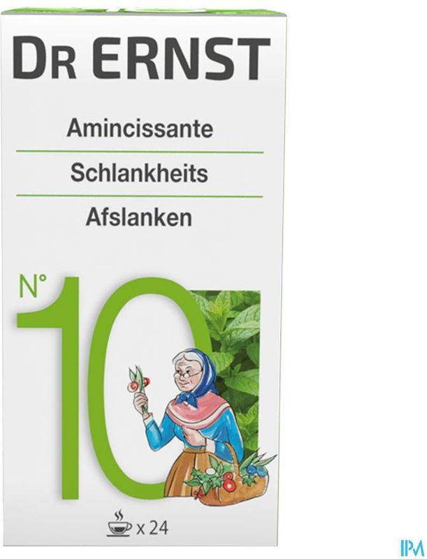 Ernst Dr - Filters N10 - Thee - Vermagerend - Hibiscus - Rode Vruchten