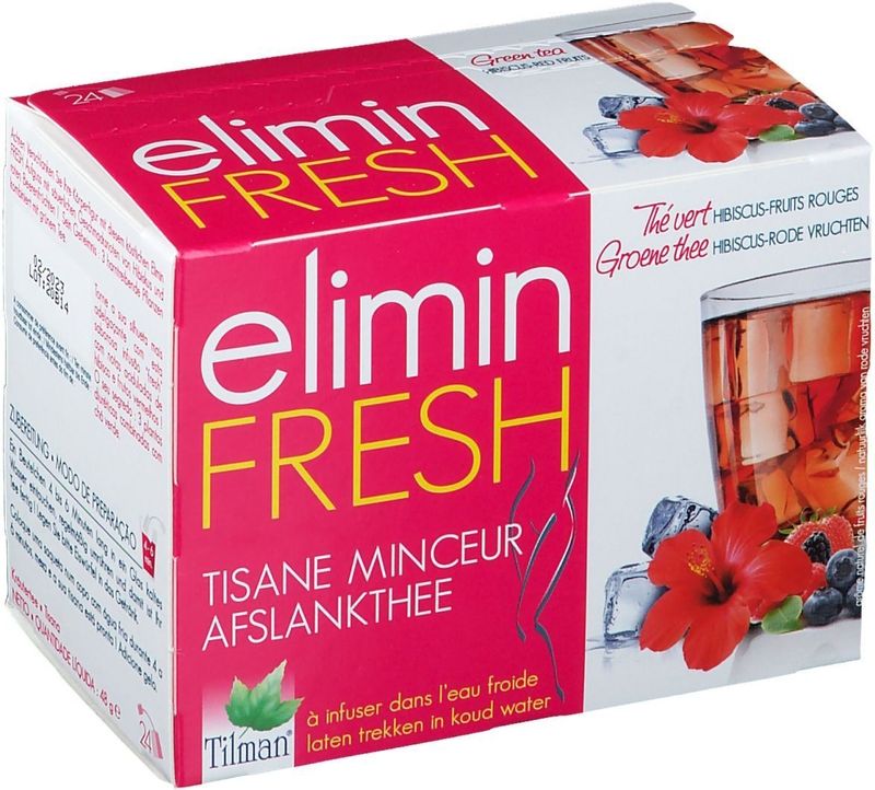 Elimin Fresh Hibiscus-rode Vruchten Tea-bags 24