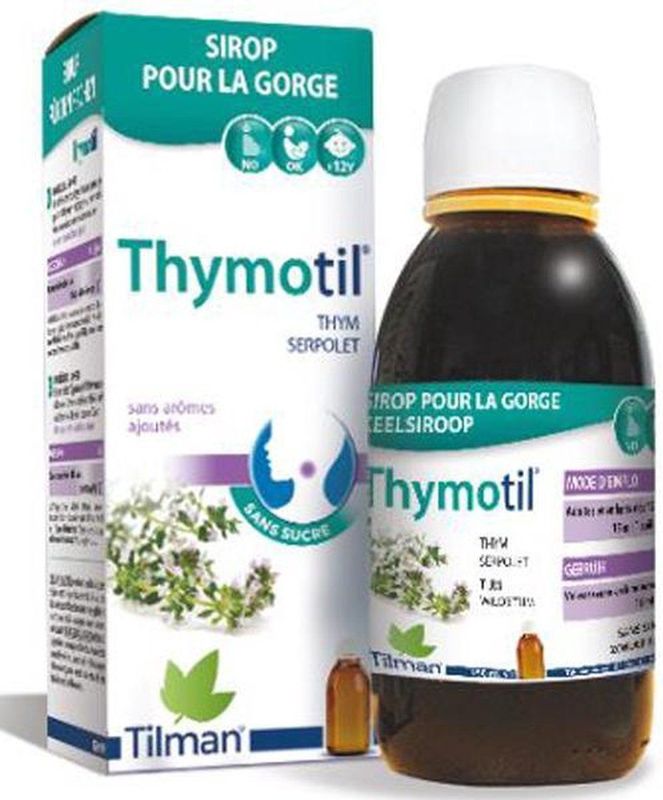 Thymotil Keelsiroop Zonder Suiker 150ml