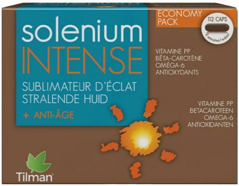 Solenium - INTENSE - Glansversterker - Capsules - Omega-6 - Vitamine PP