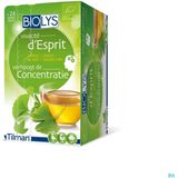 Biolys - Ginkgo Groene Thee - 24 Sachets - Voedingssupplement