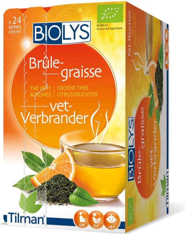 Bioly Groene Thee Citroenvruchten 24 Zakjes