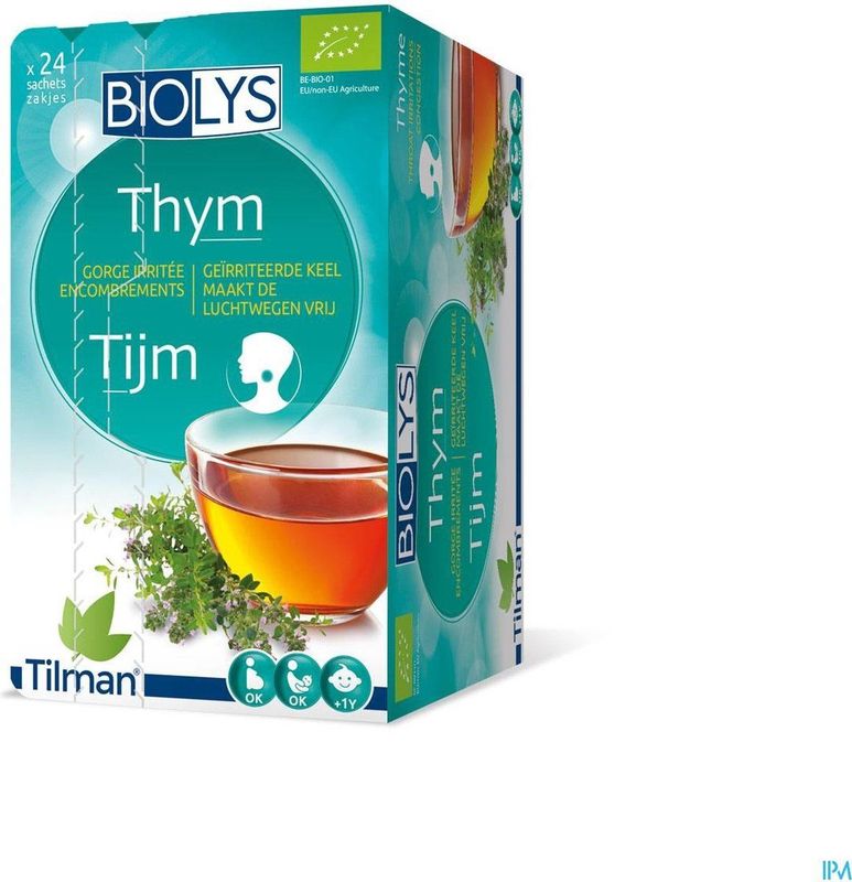 Biolys Tijm Zakjes 24  -  Tilman