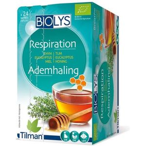 Biolys - Tijm Eucalyptus Honing - Kruidenthee - Zakje 24