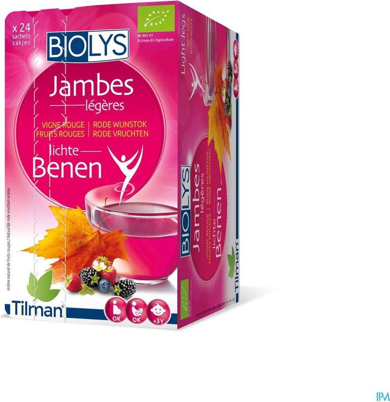 Biolys - Rode Wijnstok - Kruidenthee - Rode Vruchten