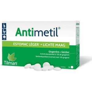 Antimetil - Maagtabletten - 50 mg Gemberextract - Natuurlijke Formule