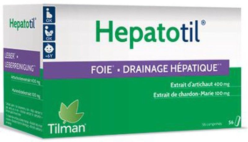 Hepatotil - Tabl - 56 Stuks - Voedingssupplement