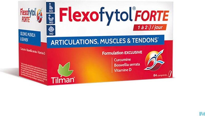 Flexofytol Forte Tabletten Krachtige Gewrichts en Spierondersteuning met Kurkuma en Boswellia