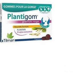 Plantigom - Kauwgom - Rode Vruchten - Met Weegbree Extract