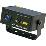 JB Systems Lounge Laser - Party Laser Licht Effect - 40mW groen + 150mW rood