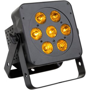 JB Systems LED Plano 6in1 LED-par 7x 12W RGBWAUV