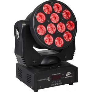 JB Systems Clubwash 2 wash LED moving head 12x 12W RGBWAUV
