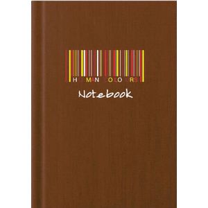 Peleman - Creative Notebook – Human Colours, Kashmir – 14,8 x 21 cm (A5) – kastanjebruin