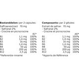 Fytostar Saffratonine - Supplement - Voedingssupplement bij stress en negatieve gevoelens – 30 capsules