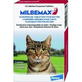 Milbemax - Wormenkuur - 2 x 2 Stuks - Voor Katten - Vleesaroma