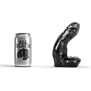 All Black Matthijs Dildo - 15 cm Zwart