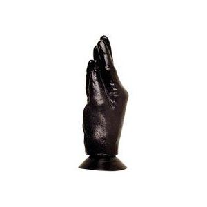 All Black Zwarte Fisting Dildo 21 x 6 cm