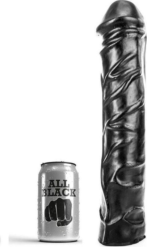All Black *Realistischer XXL Dildo* 1 St Sonstige