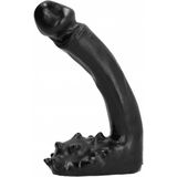 All Black Zwarte dildo- 19 cm