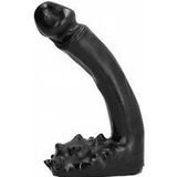 All Black Zwarte dildo- 19 cm