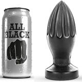 All Black Buttplug 12 cm