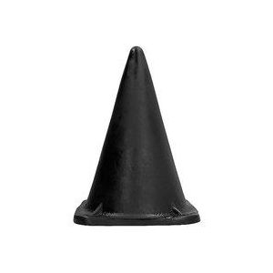 All Black Prisma Buttplug 30 x 18 cm - zwart