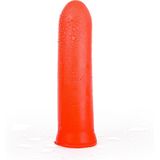 All Red Dildo 19 x 4,5 cm - rood