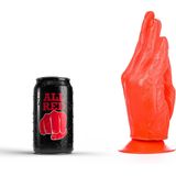 All Red Fisting Dildo 21 x 6 cm - rood