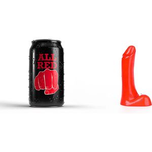 All Red - Kleine Dildo - 9 x 2 cm - Rood