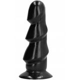All Black Riesendildo 17cm für Fortgeschrittene 1 St