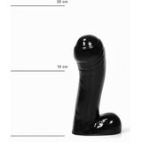 All Black Zwarte Dildo 15 cm