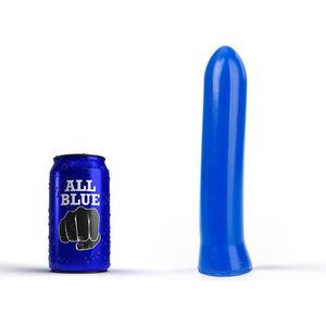All Blue Dildo 19 x 4,5 cm - blauw