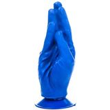 All Blue Fisting Dildo 21 x 6 cm - blauw
