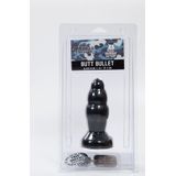 Domestic Partner Buttplug Butt Bullet 15 x 5 cm - zwart