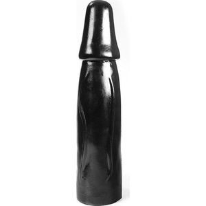 Dark Crystal XXL Anaal Dildo 33 x 8,5 cm - zwart