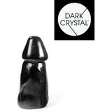 Dark Crystal XXL Dildo 24,5 x 9,5 cm - zwart