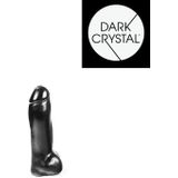 Dark Crystal Dildo 21,5 x 6,3 cm - zwart