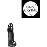 Dark Crystal Dildo 21,5 x 6,3 cm - zwart